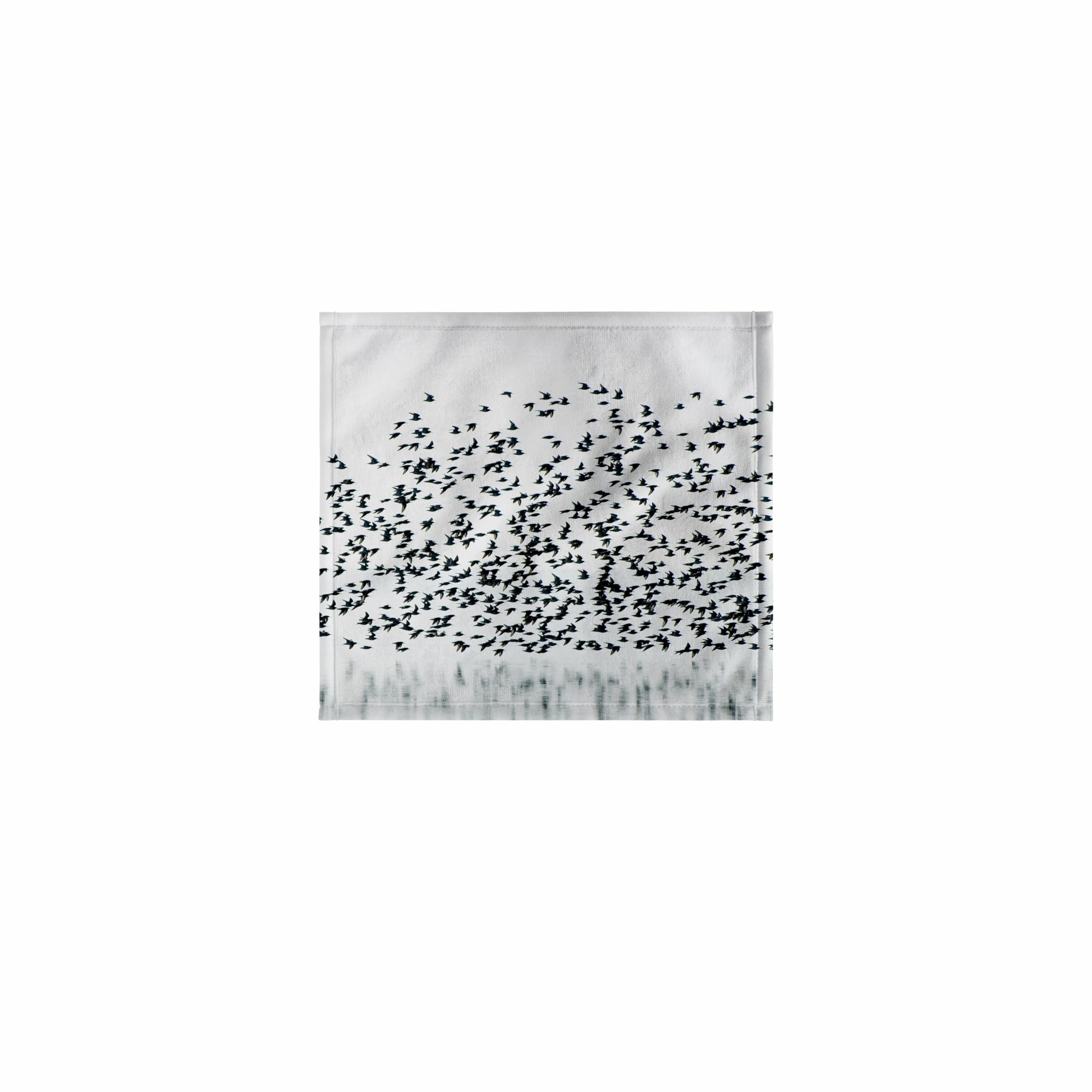 3dRose 11x12 Wash Cloth for Face and Body - Sandpipers, Boundary Bay, British Columbia-CN02 PCL0278 - Paul Colangelo Birds