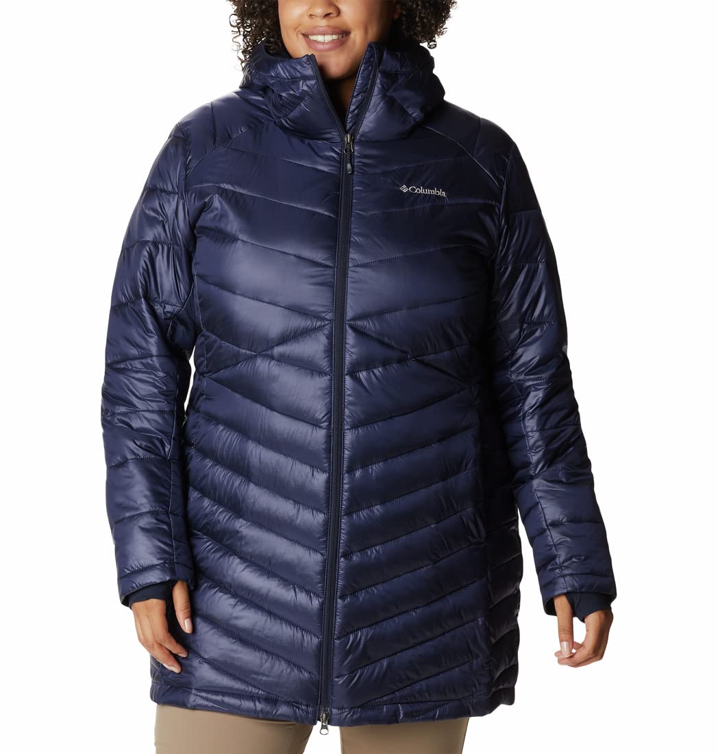 columbia Women Nylon Joy Peak Mid Standard Length Jacket-picture-45