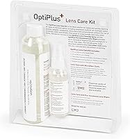 Vista 3 de OptiPlus Kit de cuidado de lentes sin alcohol, paños de microfibra, toallitas, destornillador de lentes