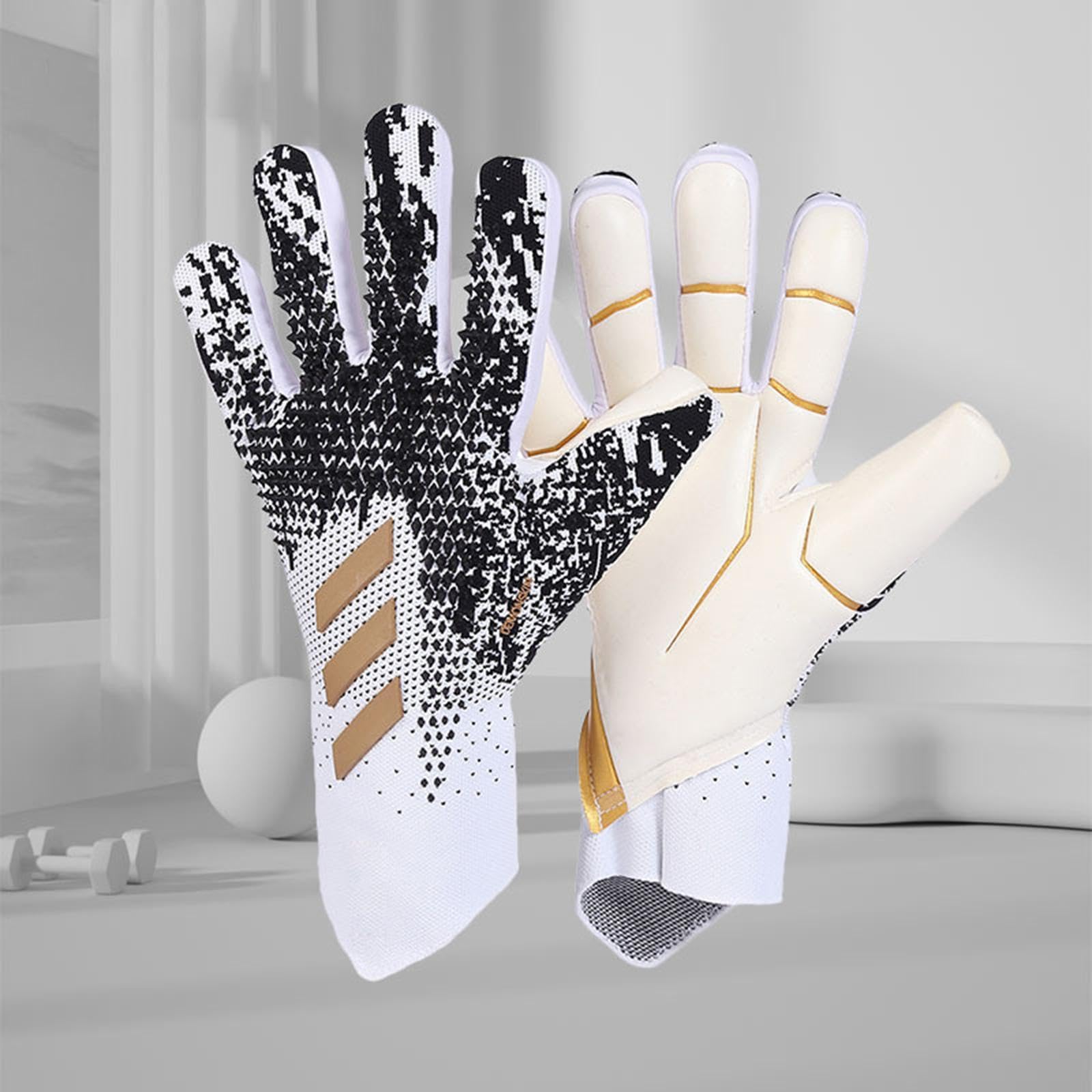 Kids Goalkeeper Gloves Sports Supplies for Football Lovers Children Beginner 10 Size Gold|Sporting Goods | Team Sports | Soccer | Clothing, Shoes & Accessories | Gloves-image-41