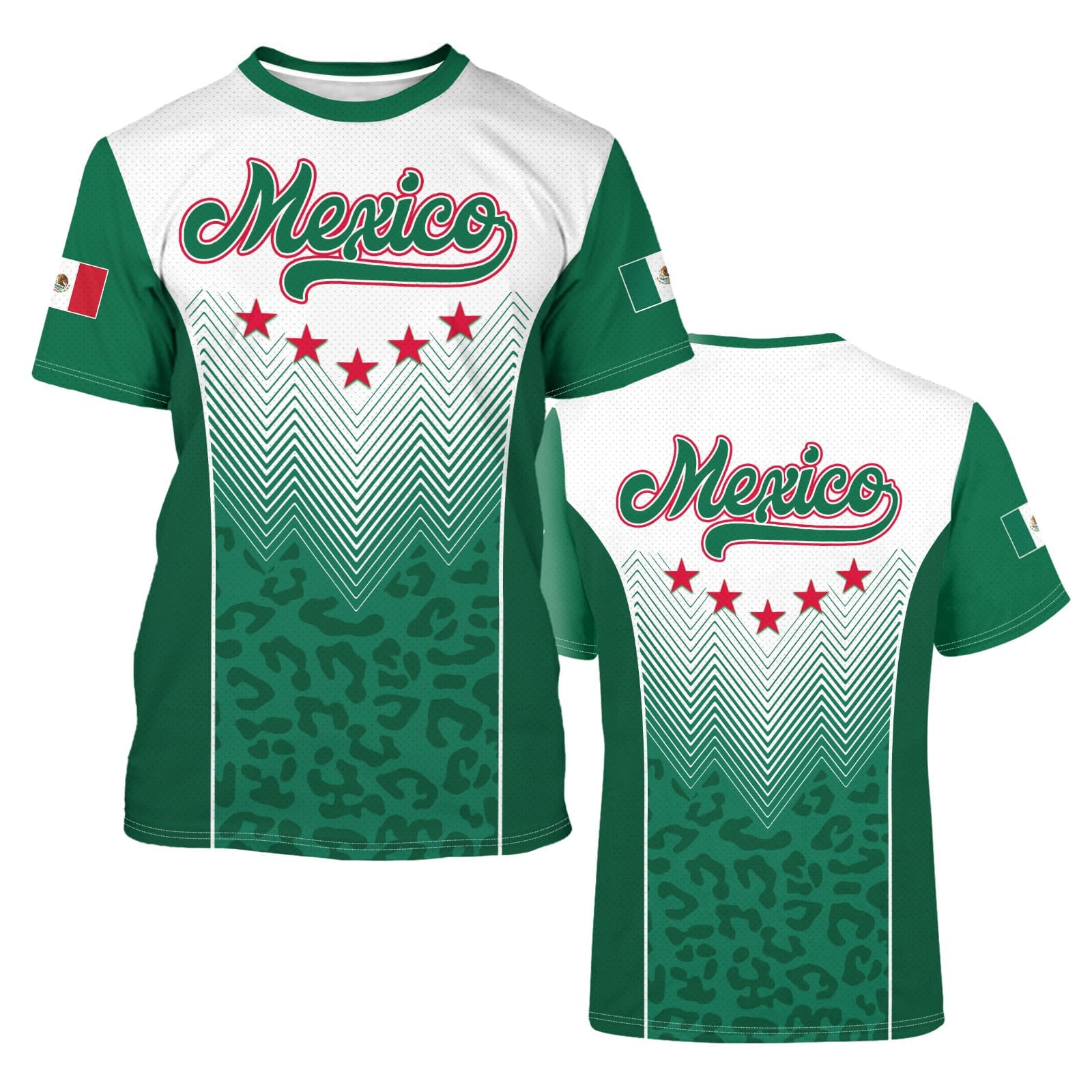 2026 National Football Fans Jersey - Retro Flag Team Crew Neck Shirt - Breathable Polyester Training Top for Men Women Fans