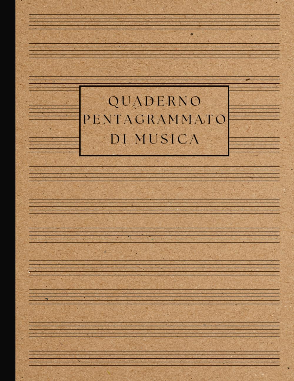 Quaderno Musica Pentagrammato A5 - 110 Pagine Orizzontali Per Composizione - Foto 5