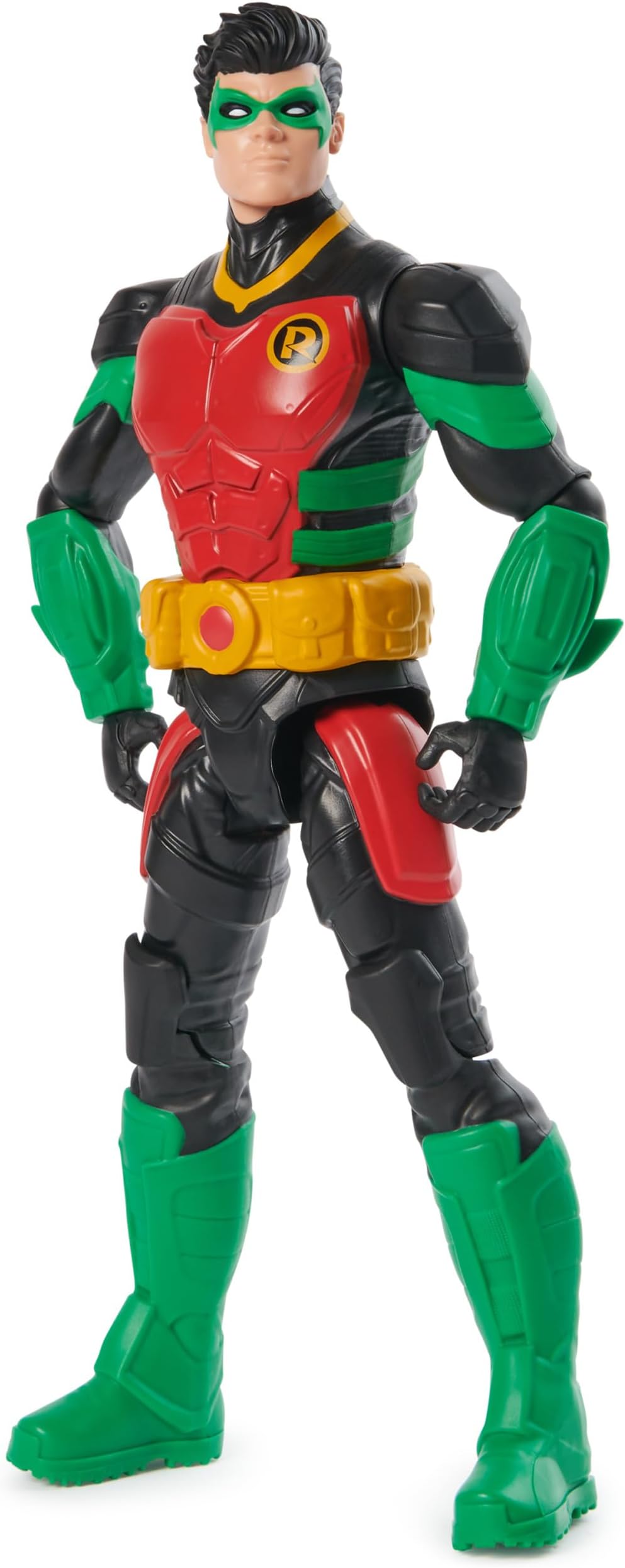 Robin Action Figure, 30 cm Tall, Fully Articulated for Exciting Adventures and Action Packed Stunts, Toy for Children Aged 4 and Above, Original Comic Design