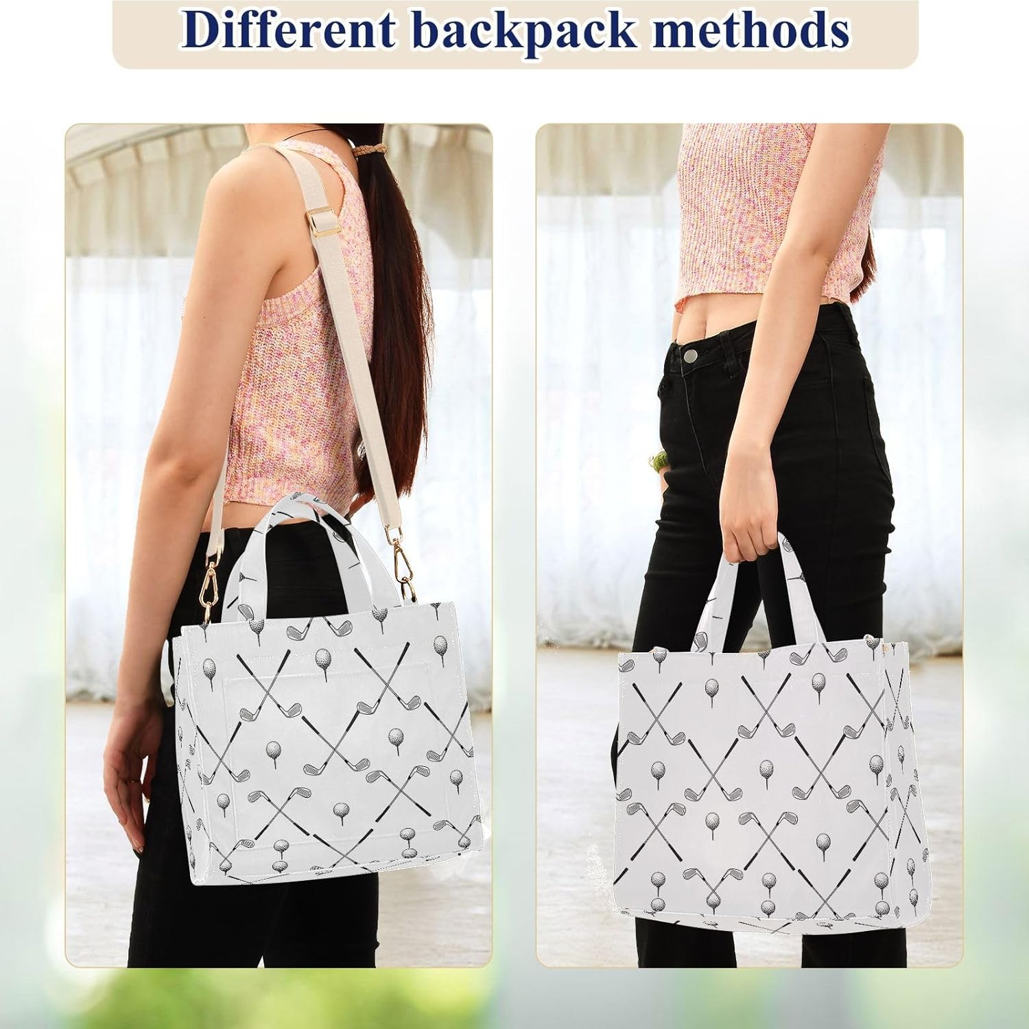 Emelivor Tote Bag for Women Corduroy Bags Cross Body Bag Casual Handbag Purse Shoulder Bags for Travel College Work
