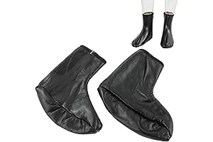 Suede Muslim Socks: Waterproof PU Leather for Warmth, Anti-Skid Islamic Sunnah Khuff Socks