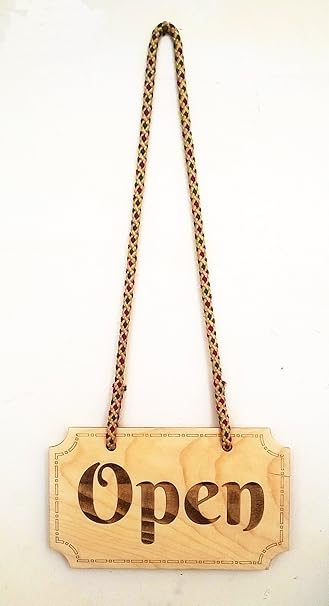 Craftman Door Sign Open Closed