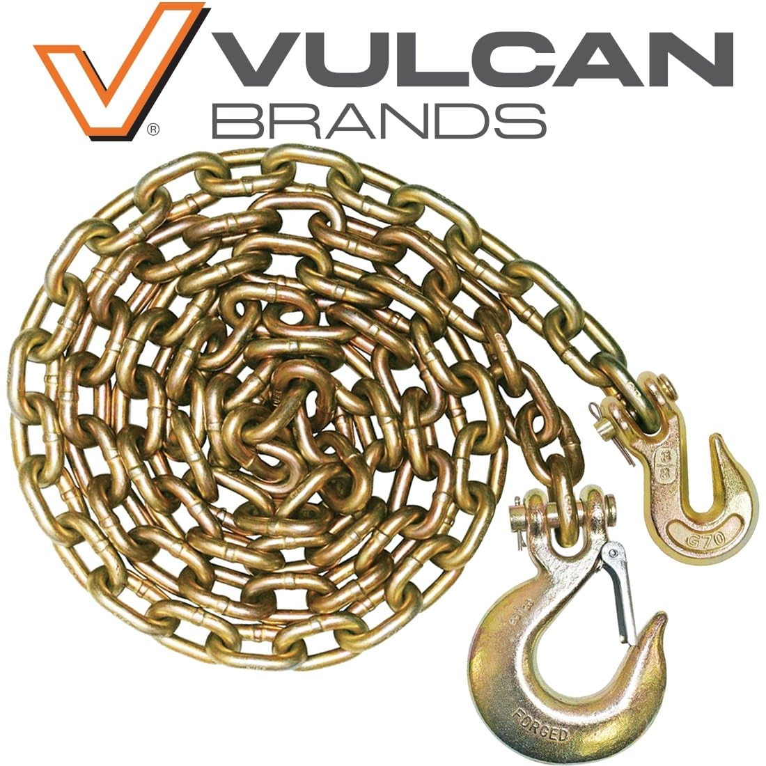Vulcan Binder Chain - 8ft, 3/8" - 6600 lb Safe Load -8