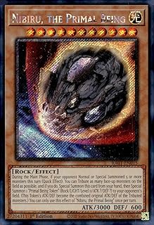 Nibiru, The Primal Being (Platinum Secret Rare) - RA01-EN015 - Platinum Secret Rare - 1st Edition