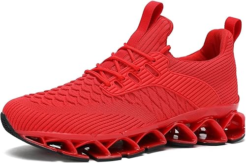 Miniatura 2 de Zapatos deportivos para hombre sin cordones para caminar y correr, tenis con diseño de hoja, informales, cómodos, antideslizantes, para el trabajo,