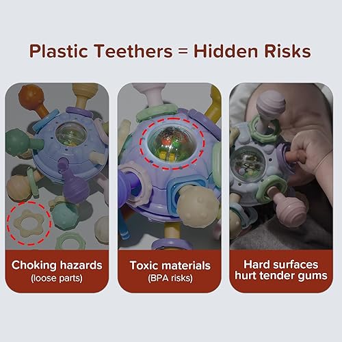 Miniatura 4 de Thyseed Mini juguete mordedor 1 paquete