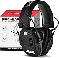 Vista 19 de PROHEAR 016 Orejeras de protección auditiva de seguridad para tiro, NRR 26dB reducción de ruido protector auditivo pasivo delgado con auriculares