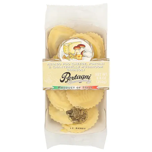 Asiago Cheese, Porcini, And Chantarelle Mushroom Girasoli, 8.8 Ounce 1