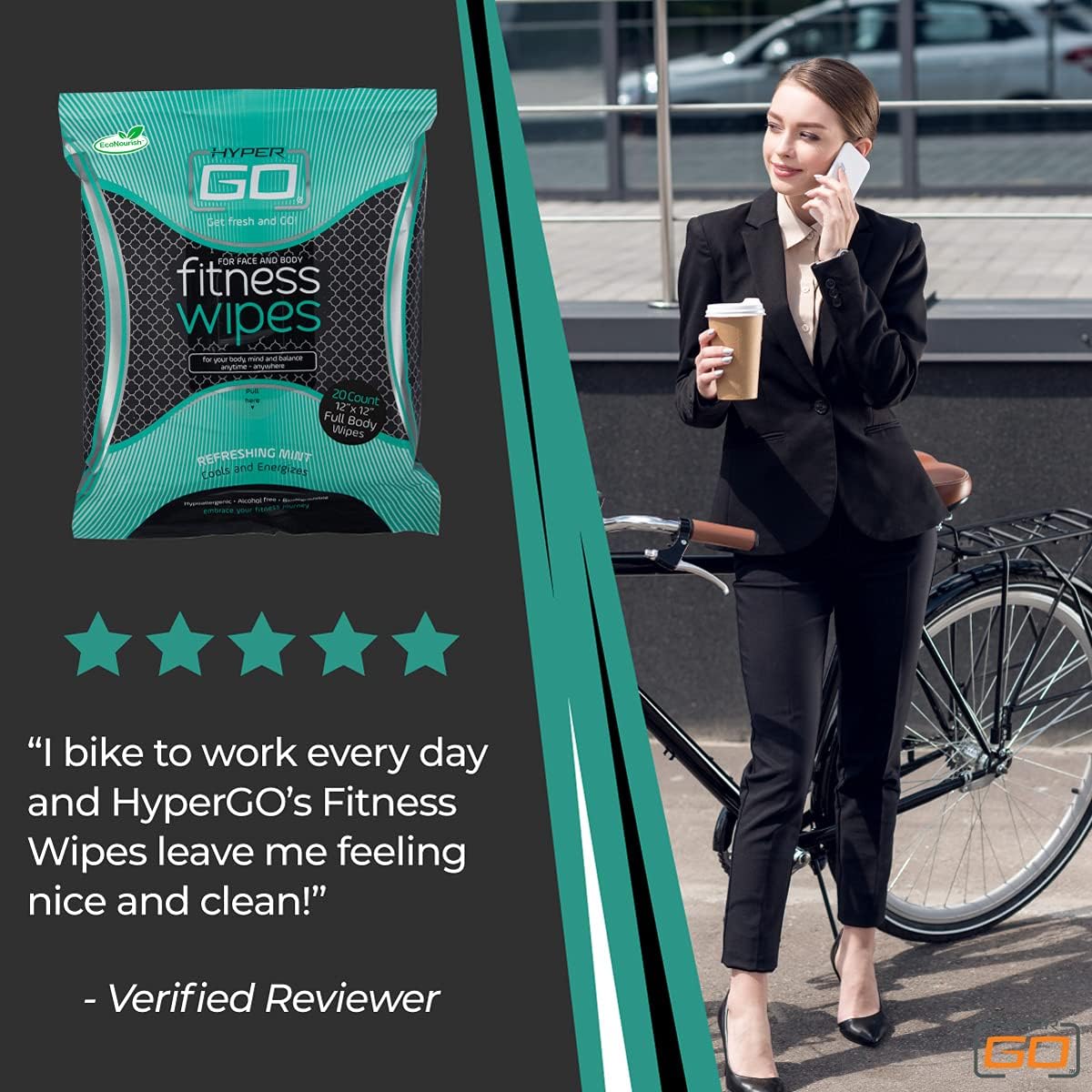 60% Off Discount HyperGo Rinse-Free Hypoallergenic Biodegradable Bathing Wipes - All Natural Refreshing Wipe for Post Workout, Camping and Travel- Large, 10 Pack , Unscented One-Day Sale: Up to 40% Off HyperGo Rinse-Free Hypoallergenic Biodegradable Bathing Wipes - All Natural Refreshing Wipe for Post Workout, Camping and Travel- Large, 10 Pack , Unscented