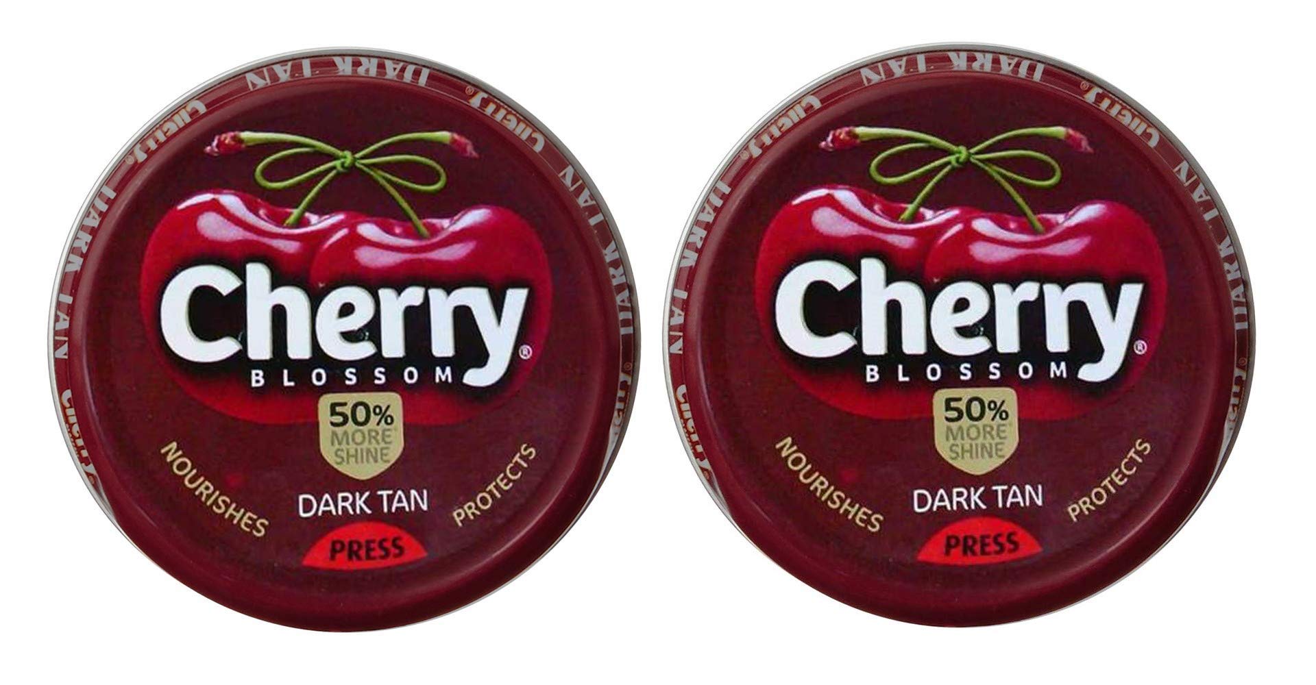 Cherry Blossom Wax Polish Dark Tan 40 gm (Pack of 2)-image-22