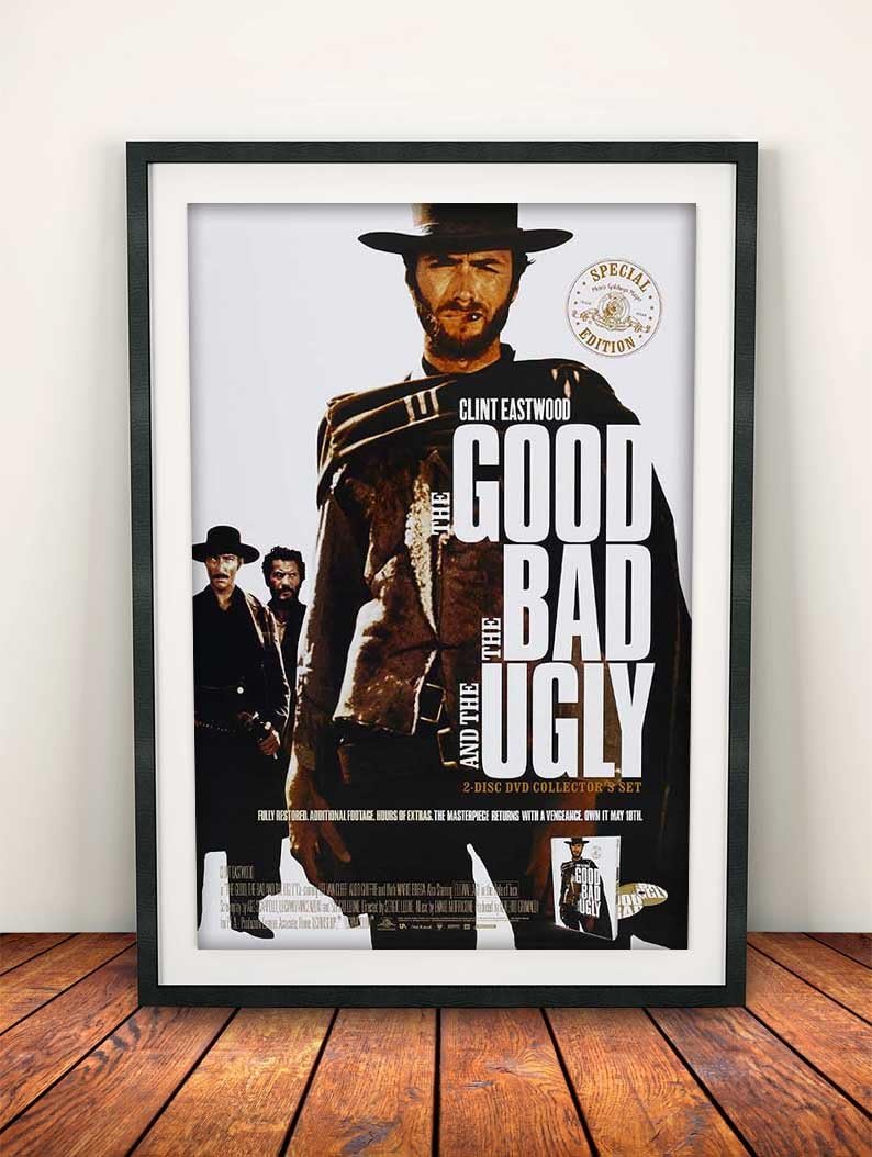 The Good The Bad And The Ugly A4 Movie/Film Poster/Print 260gsm Photo Paper