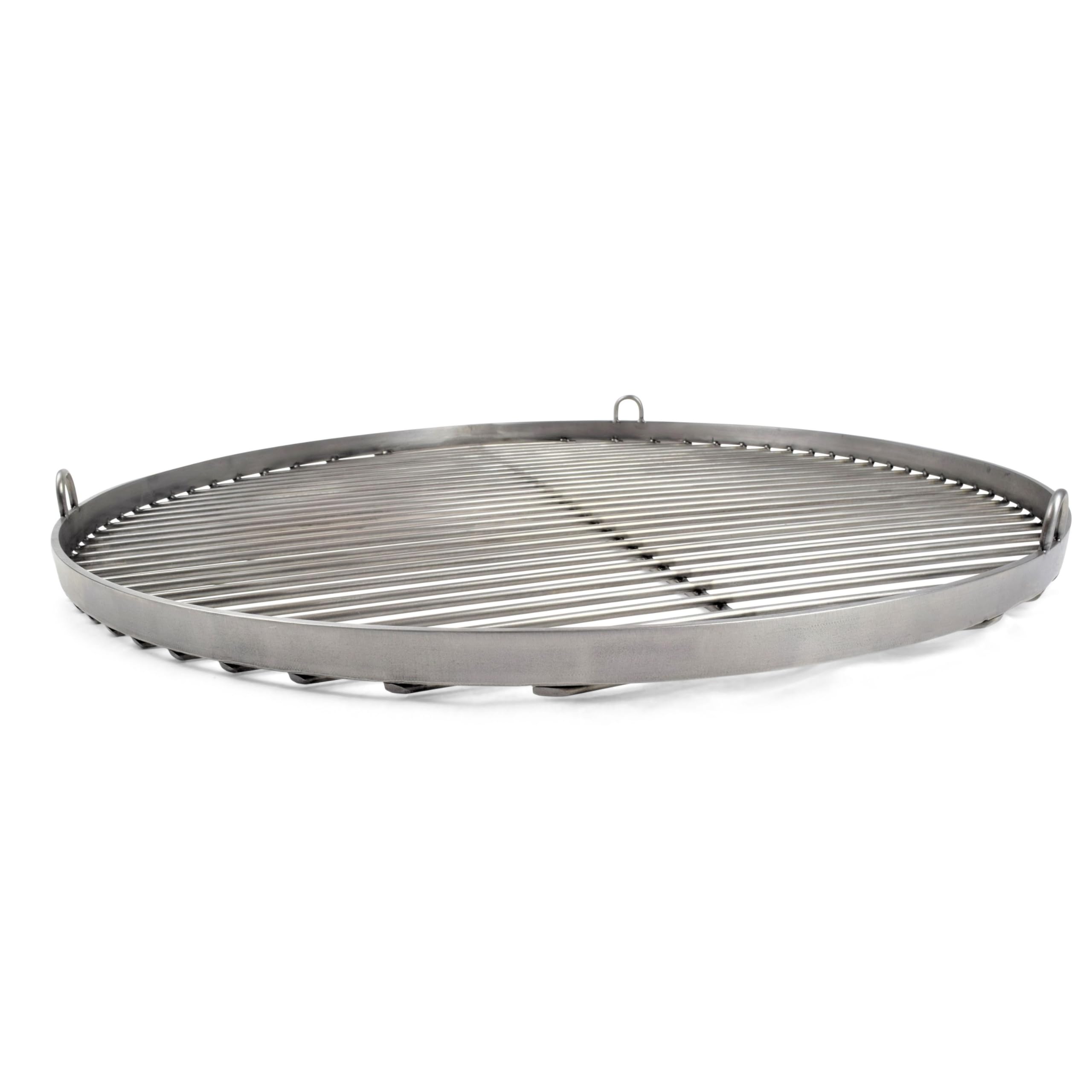 QLS Grillrost Aus Edelstahl 80 Cm Rund – Robust, Rostfrei, Perfekt Für Den Garten- Oder Balkongrill