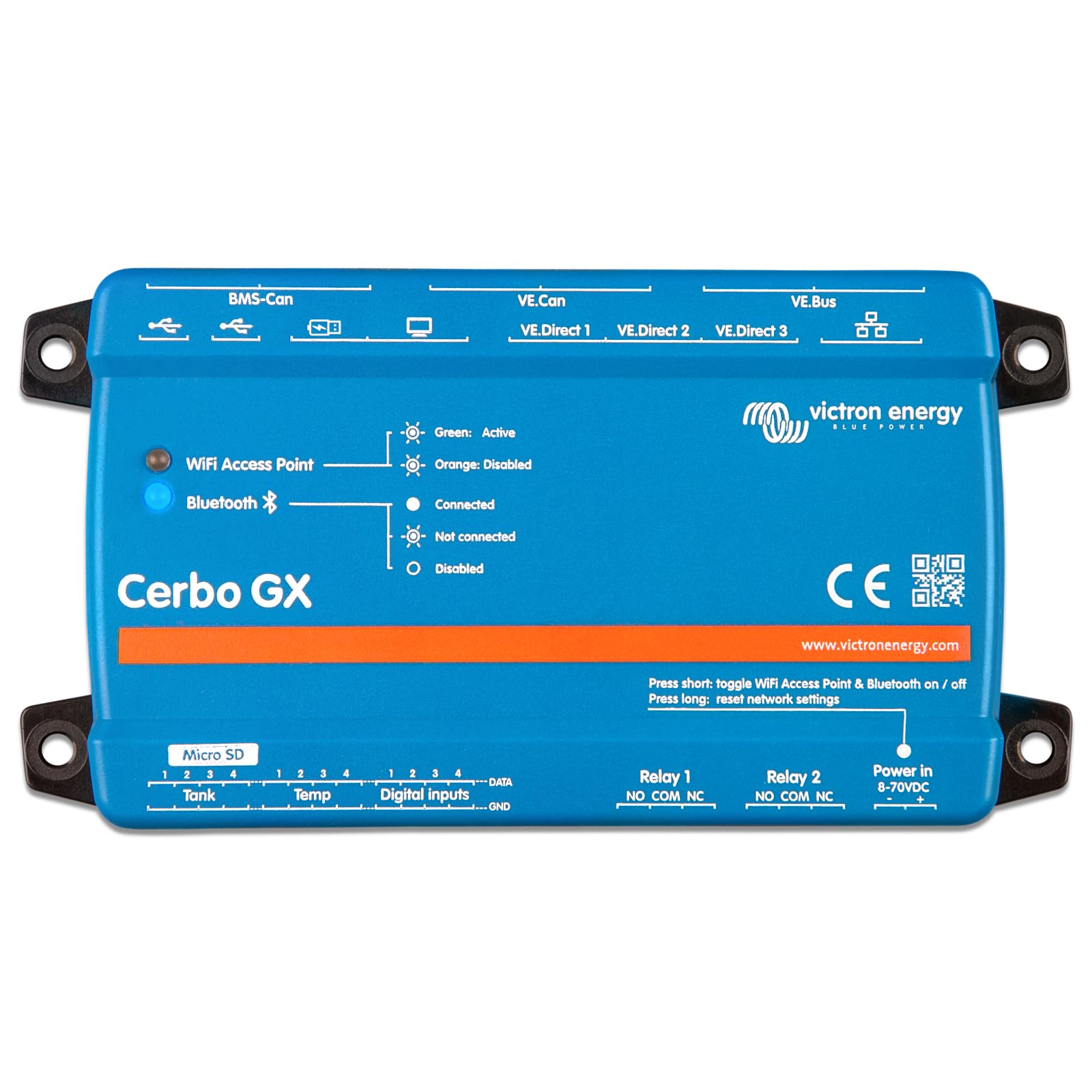 Victron Energy Cerbo GX, Monitorowanie Systemu