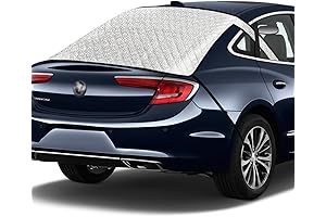 IC ICLOVER Magnetic Back Window Cover, Tailored for Winter Snow Frost Protection