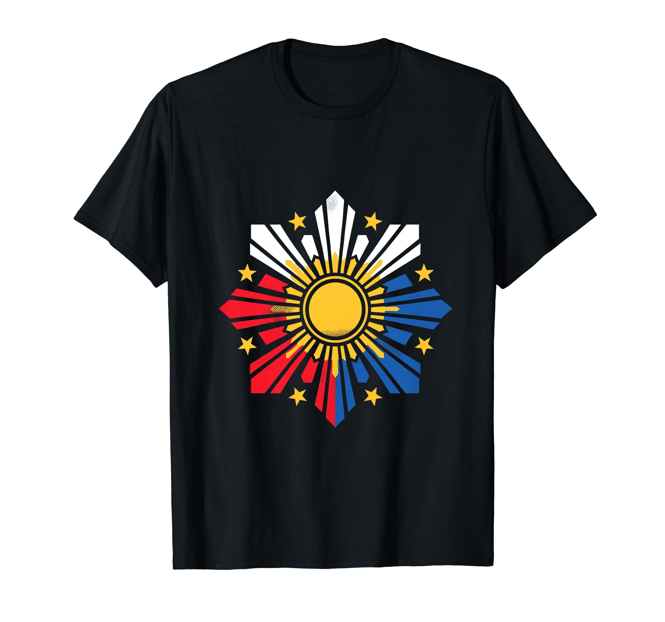 Philippines Flag Filipino Pinay Pinoy Pride ManilaPhilippines Filipina Filipino Pinoy Heritage Pride Manila T-Shirt