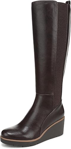 Naturalizer SOUL Women's Adrian Knee High Boot Dark Brown 8.5 M