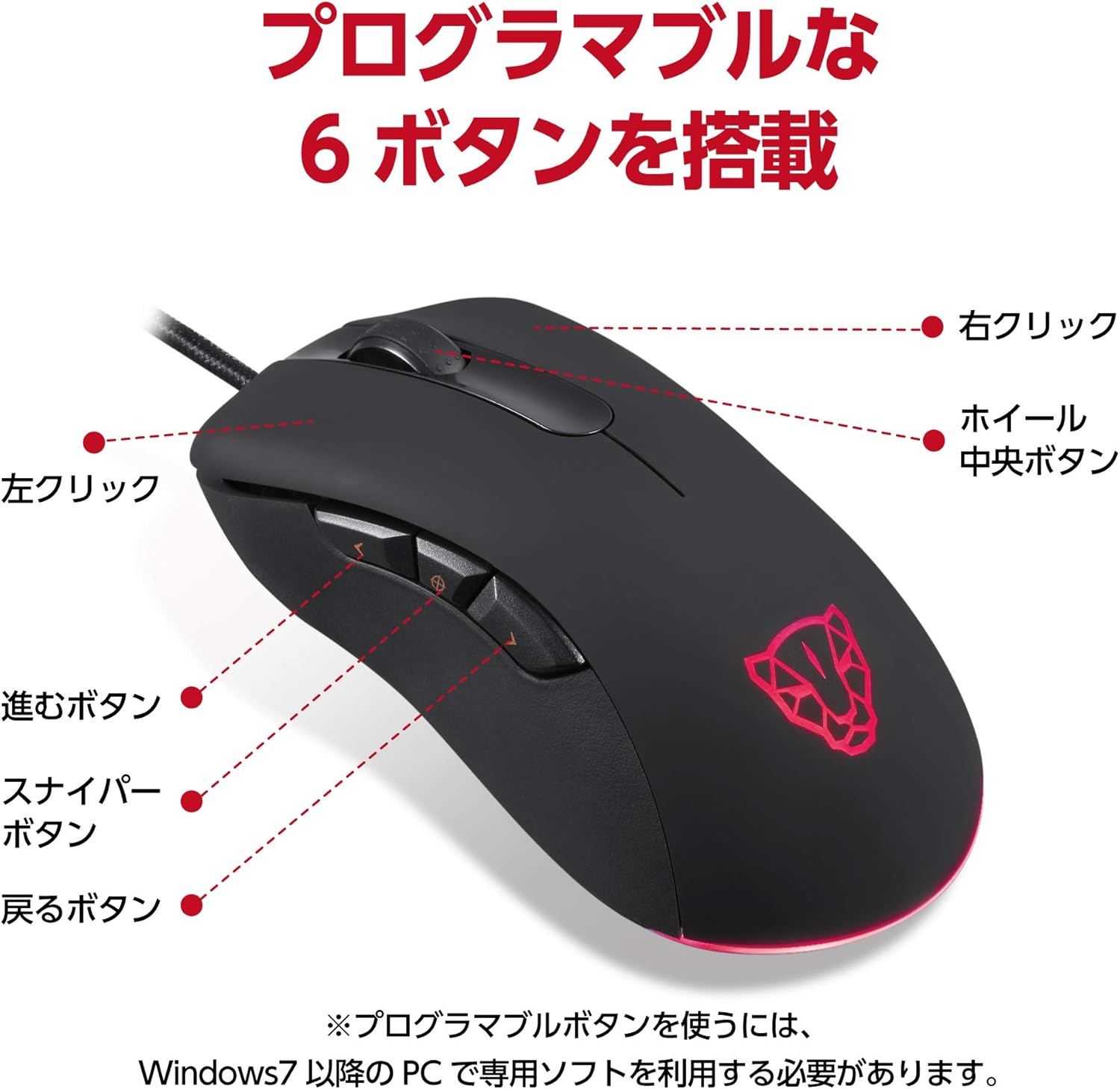 Amazon 次世代デュアルセンサー搭載 最大60dpi レポートレート最大1000hz Led発光 ゲーミングマウス Motospeed V100 Motospeed ゲーミングマウス 通販