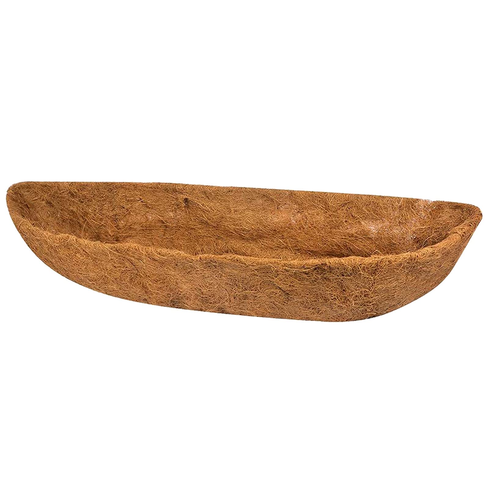 DexQur 1/2/4/6PCS Trough Coco Replacement Liners, Multiple Sizes Coconut Liners for Wall Planters Hanging Basket Liners, Plant Liners for Trough Planters for Indoor Outdoor Decor (1PC, 30inch)