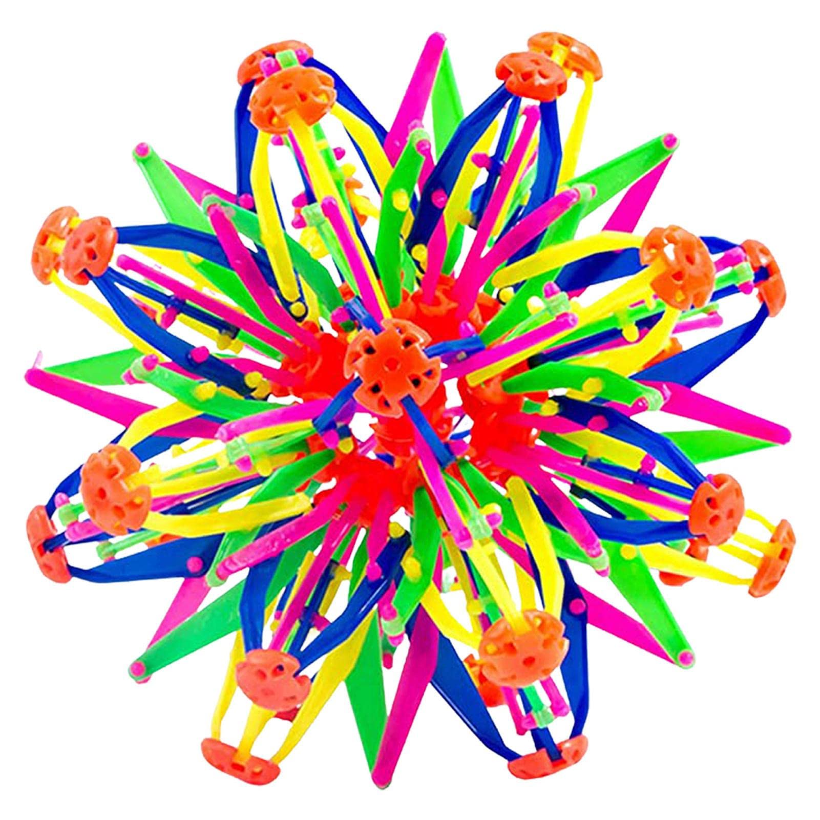 Hodfid Breathing Ball | Magic Expandable Ball Toy Sphere | Colorful Expanding Ball Autisms Sensory Toys | Stress Reliever Fidgets Toys for Autistics Children | Calm Down Corner Supplies for Kids