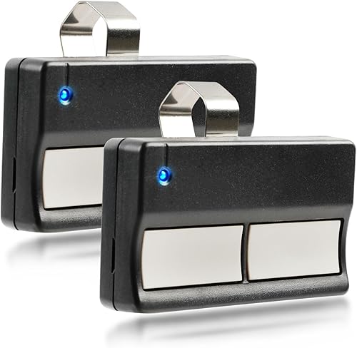 2 mandos a distancia para abrepuertas de garaje 971LM 972LM