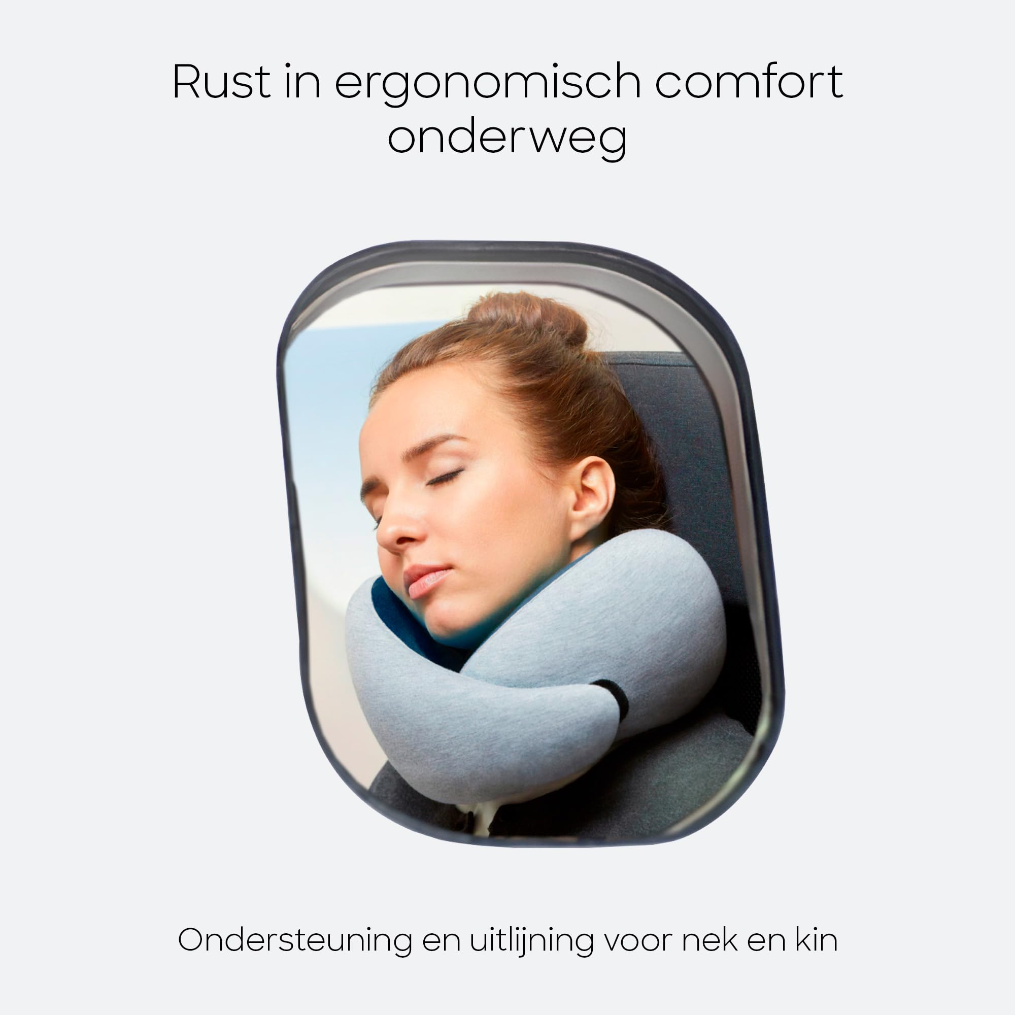 Amazon｜OSTRICHPILLOW GO 形状記憶型旅行用枕で飛行機、自動車 飛行 