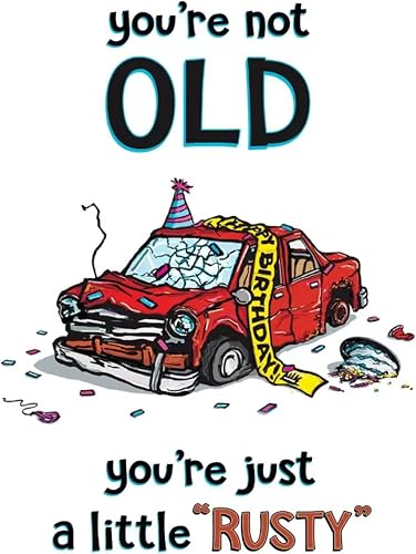 Funny Birthday Card - Rusty