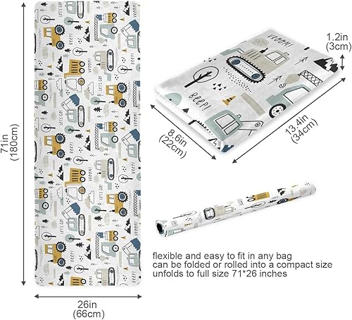 Miniatura 5 de Blueangle Lindos tapetes de yoga con textura antideslizante para hacer ejercicio y entrenamiento ecológicos, para yoga, pilates y ejercicios de