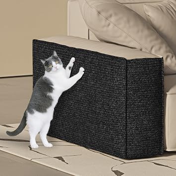 ICOOP Black Cat Scratch Furniture Protector from Cats Scratching 15.8"160"
