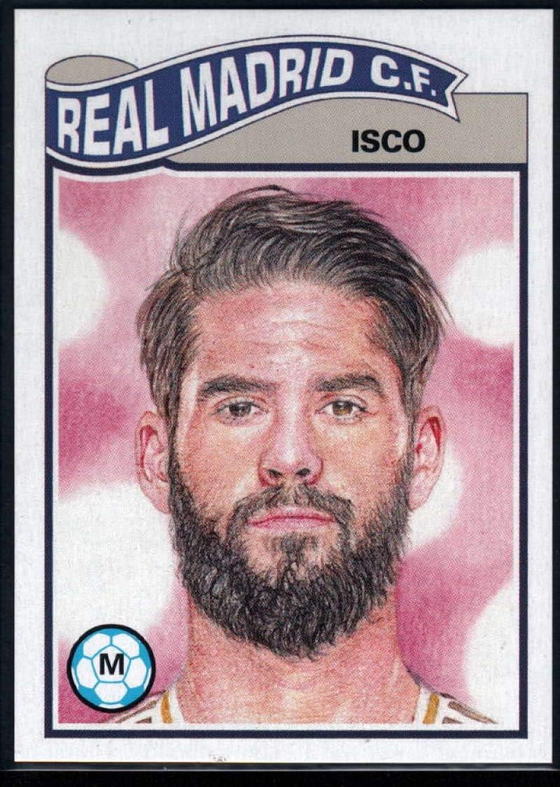 2019 Topps The UCL Living Set UEFA Champions League #105 Isco Real Madrid CF Official Soccer Futbol Trading Card LIMITED PRINT RUN