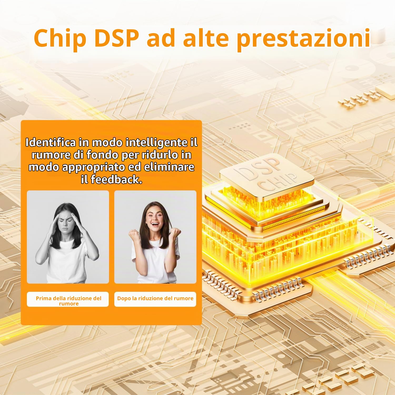 Dispositivi sonori ricaricabili con custodia di ricarica, 4 modalità, Lunga durata della batteria e cancellazione intelligente del rumore,vestibilità comoda/sound devices
