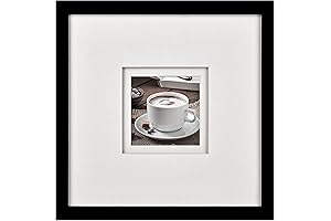 12x12 Square Picture Frame Matted to 5x5 for Timeless Memories