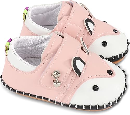 Miniatura 7 de SEBELLST Zapatos para bebés de 6 a 12 meses, 12-18 meses, zapatos para bebés recién nacidos de 0 a 6 meses, zapatos de cuna para bebé, zapatos para
