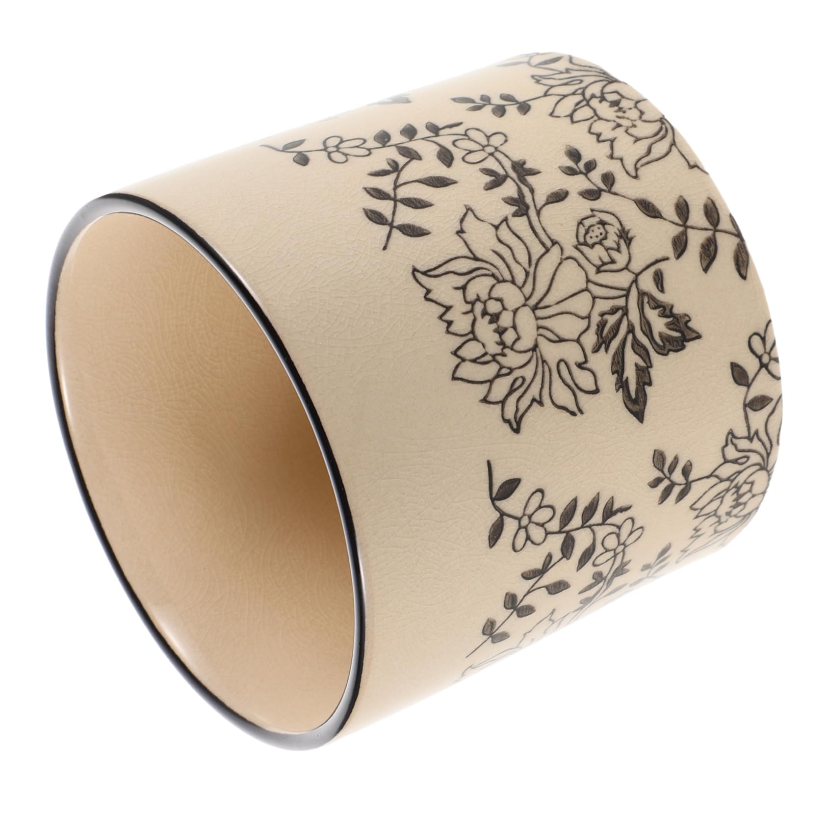 Pot de fleurs en céramique rétro pour végétaliser votre bureau à la maison