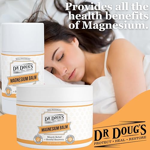 Miniatura 8 de Dr. Doug's - Bálsamo de magnesio 100 % orgánico, ingredientes totalmente naturales, alternativa no tóxica al sulfato de magnesio, para evitar