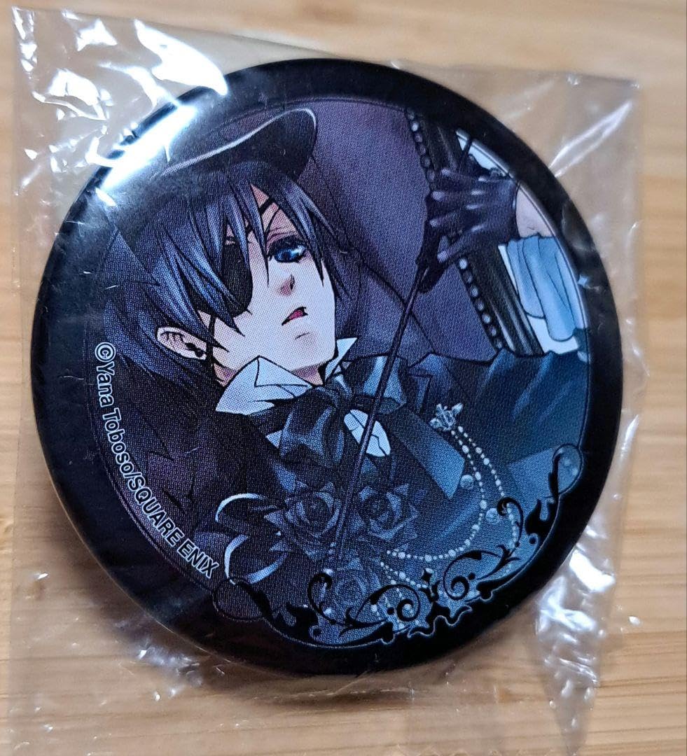 Amazon.co.jp: 黒執事 アニカプ 缶バッジ シエル : おもちゃ
