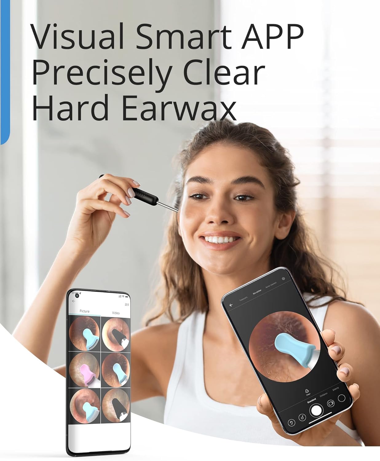 Buy BEBIRD R1 Ear Wax Removal Tool Kit, Ear Cleaner with 1080P Ear