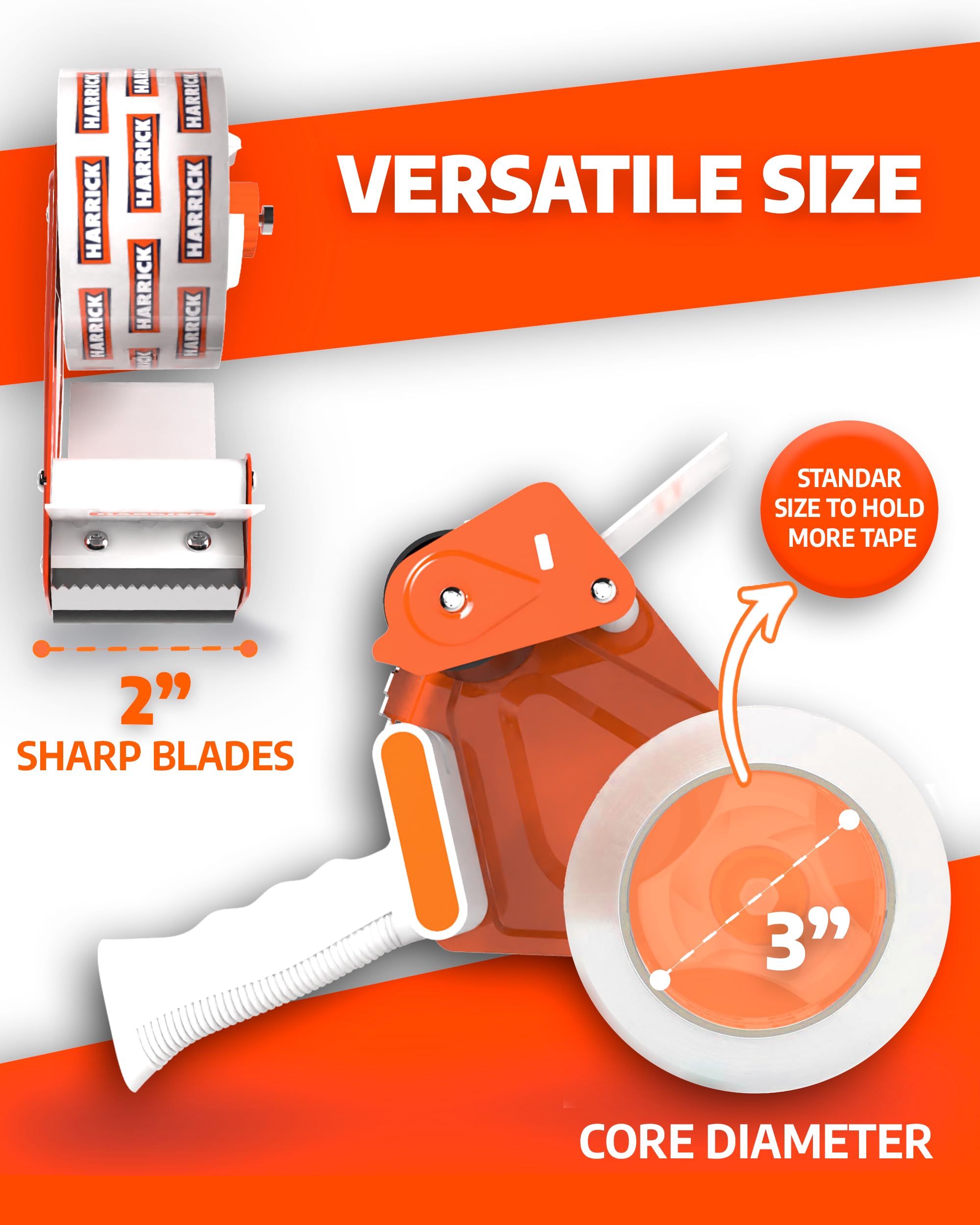 Transparentes Packband, 4,8 cm, Paketband für Zuhause und Büro, starkes und langlebiges Versandverpackungsband, transparentes Packband, strapazierfähig (2 Rolle + 1 Klebepistole, 109)
