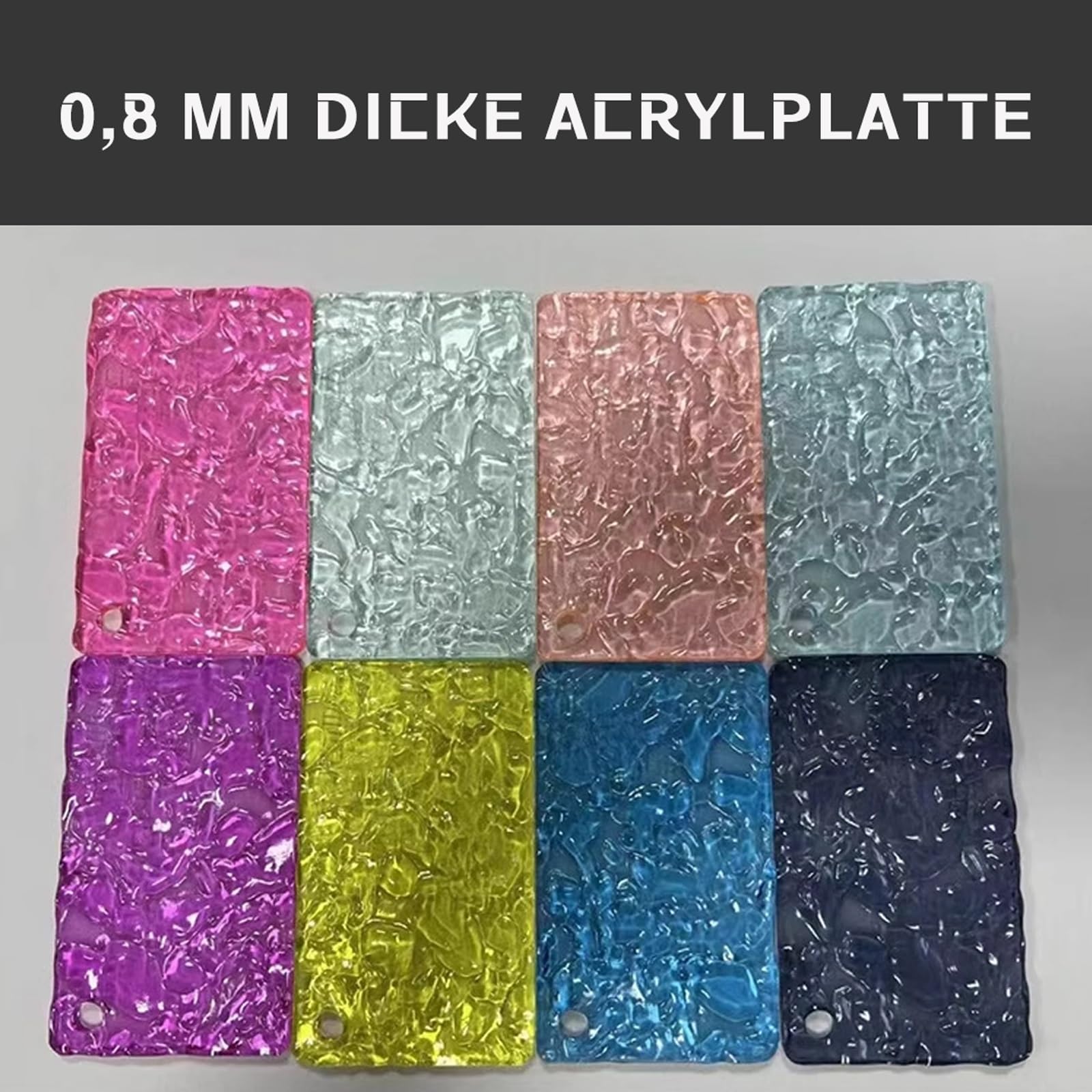 Vitrina acrílica – Elevadores de cubos transparentes con base hueca para mesa de buffet, platos de fiesta, postres y coleccionables (azul 40 x 40 x 90 cm), perfecto para catering y eventos