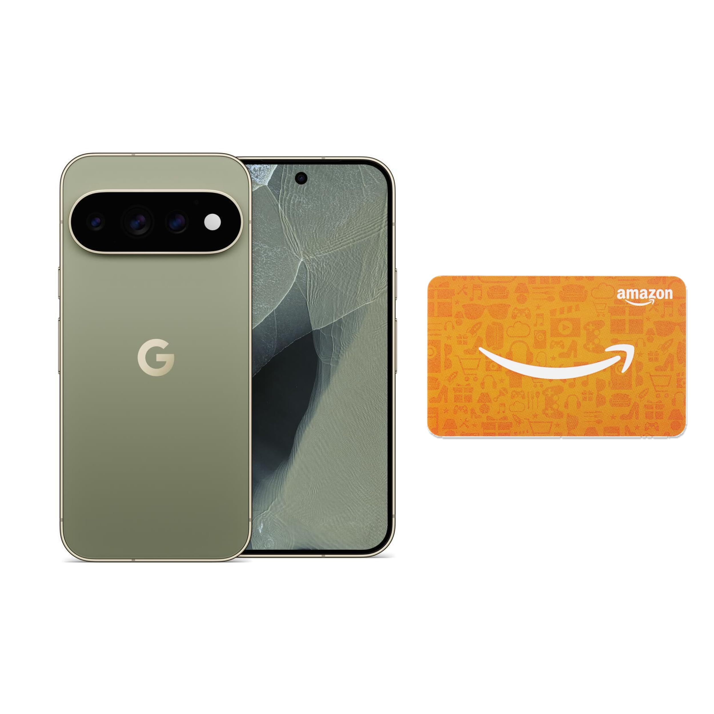 Google Pixel 11 Pro - Olive - 256 GB with $200 Amazon Gift Card