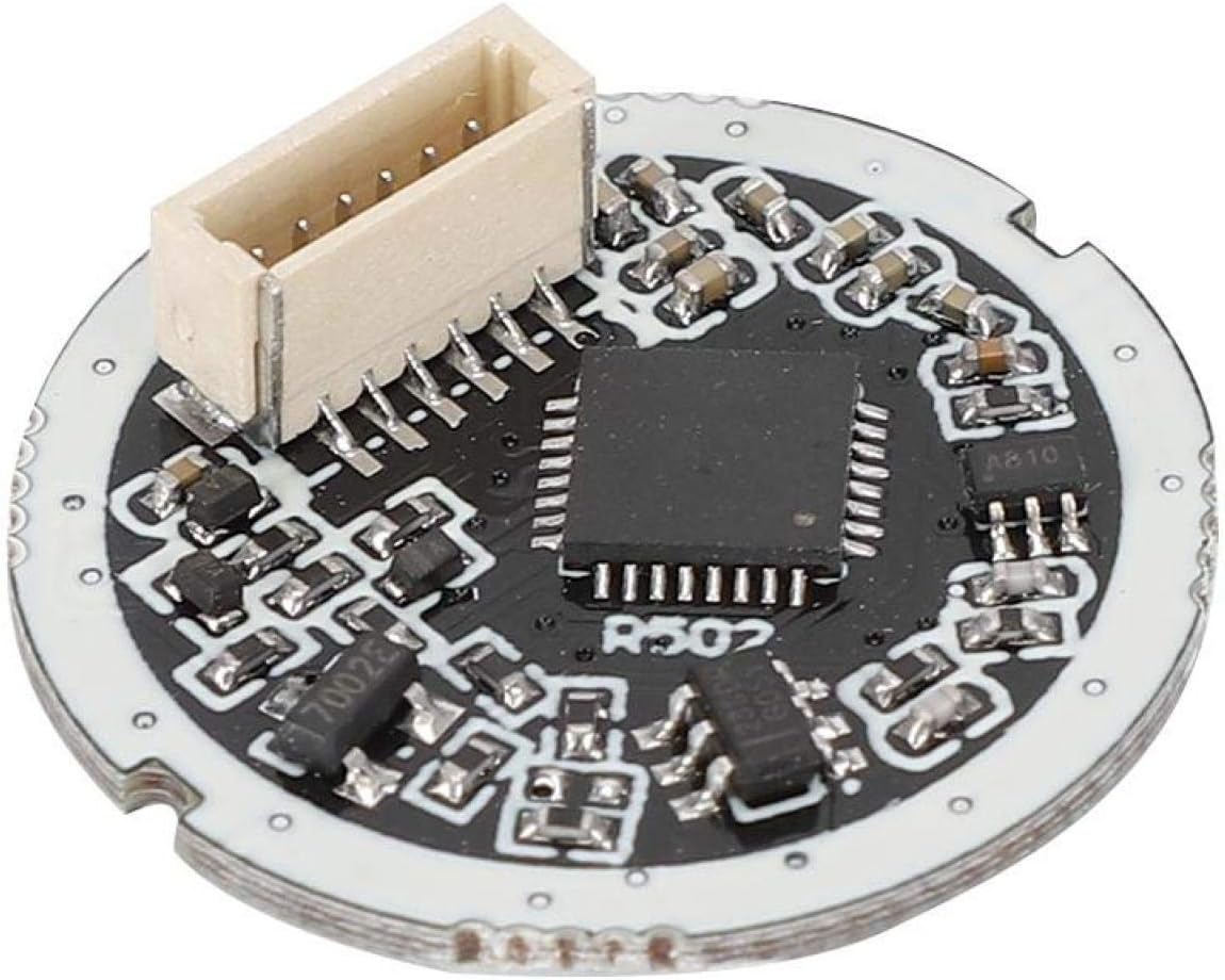 Zunate Fingerprint Reader Sensor Module, Circular Capacitance Identification Fingerprint Recognition Module Fingerprint Acquisition for Computer Peripheral Equipment