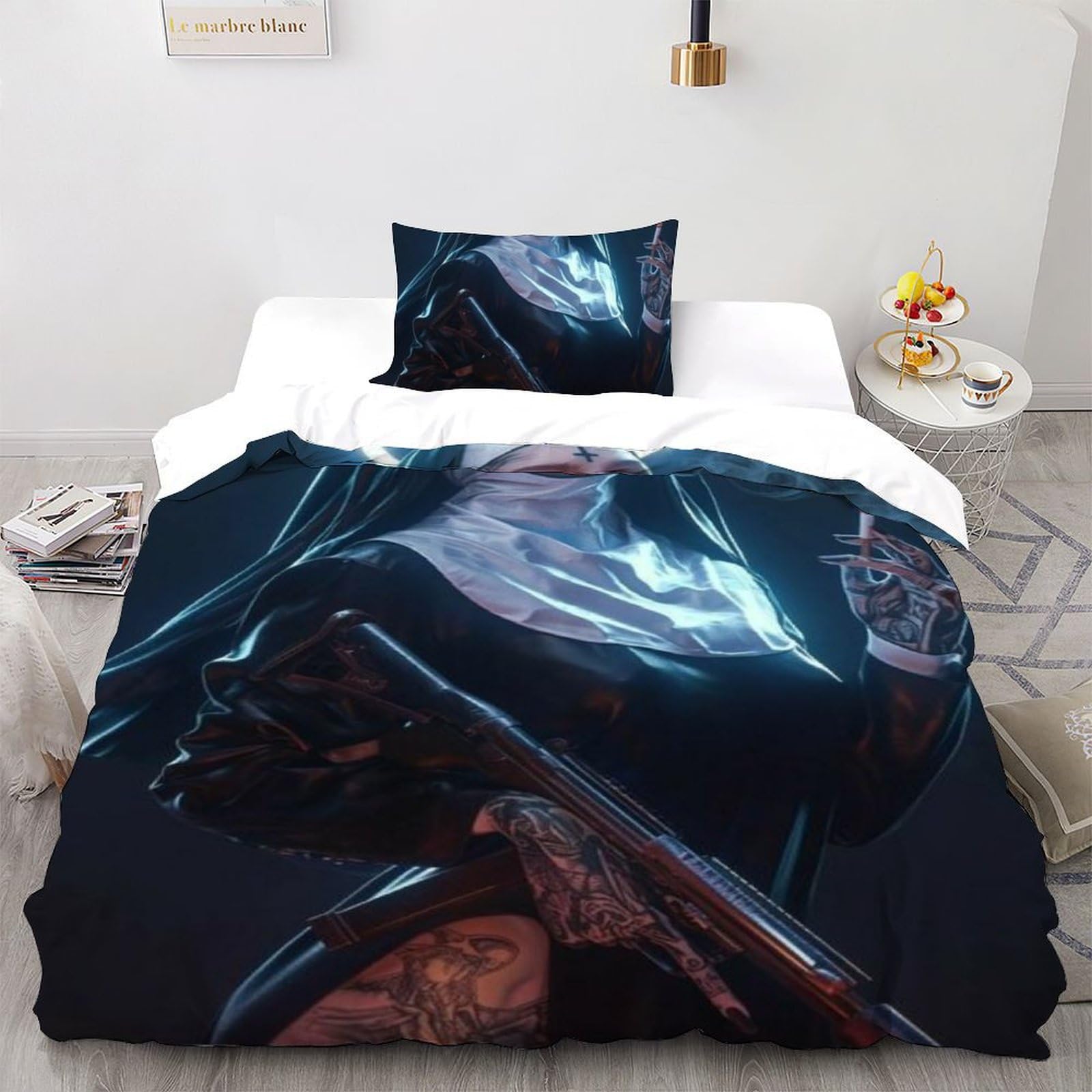 Housse de couette justice et vérité imprimé 3D pour décorer la chambre de votre garçon