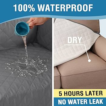 Amazon.com: H.VERSAILTEX 100% Waterproof Couch Cover L Shape 2