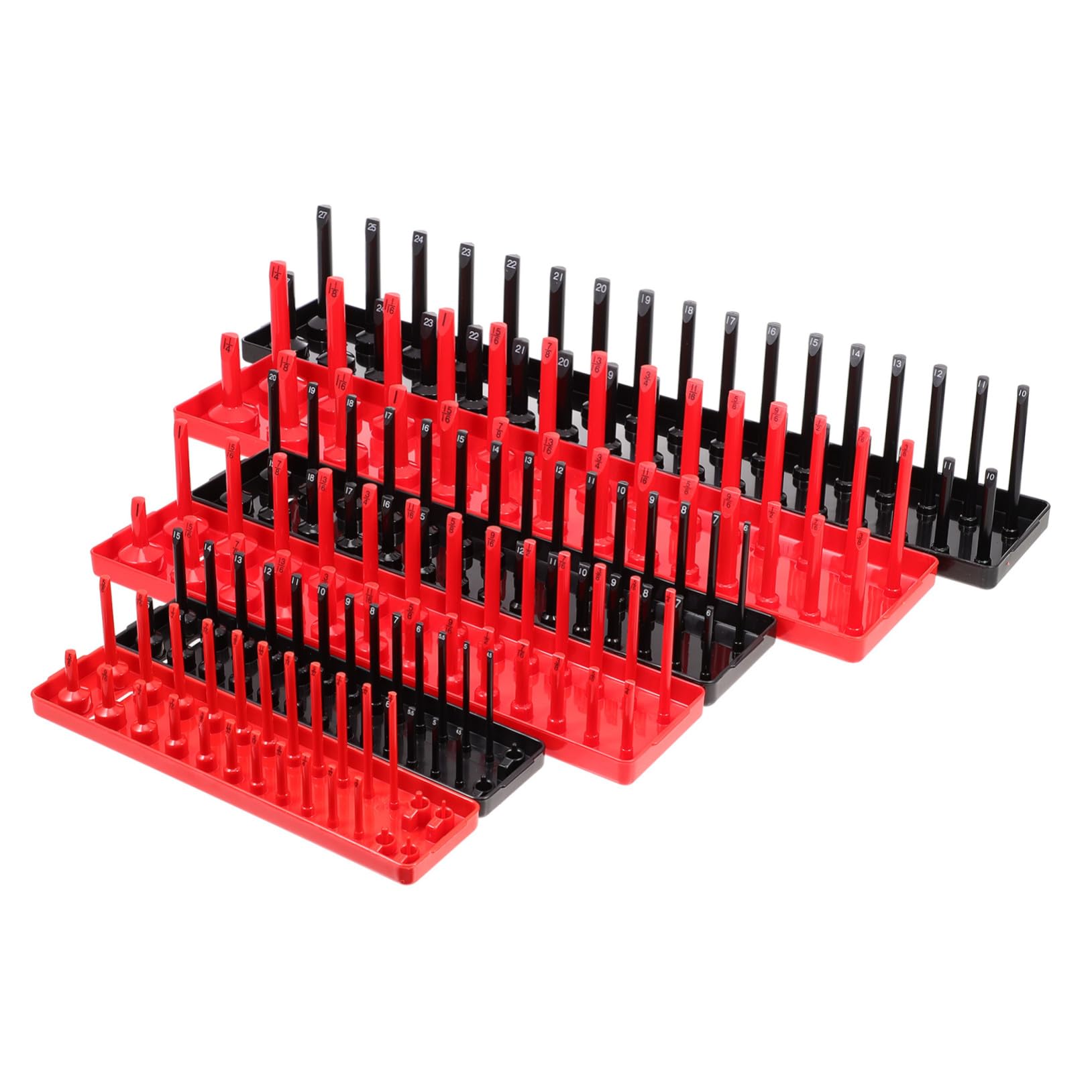 Soportes de enchufe de plástico para solucionar el desorden de cables en el escritorio