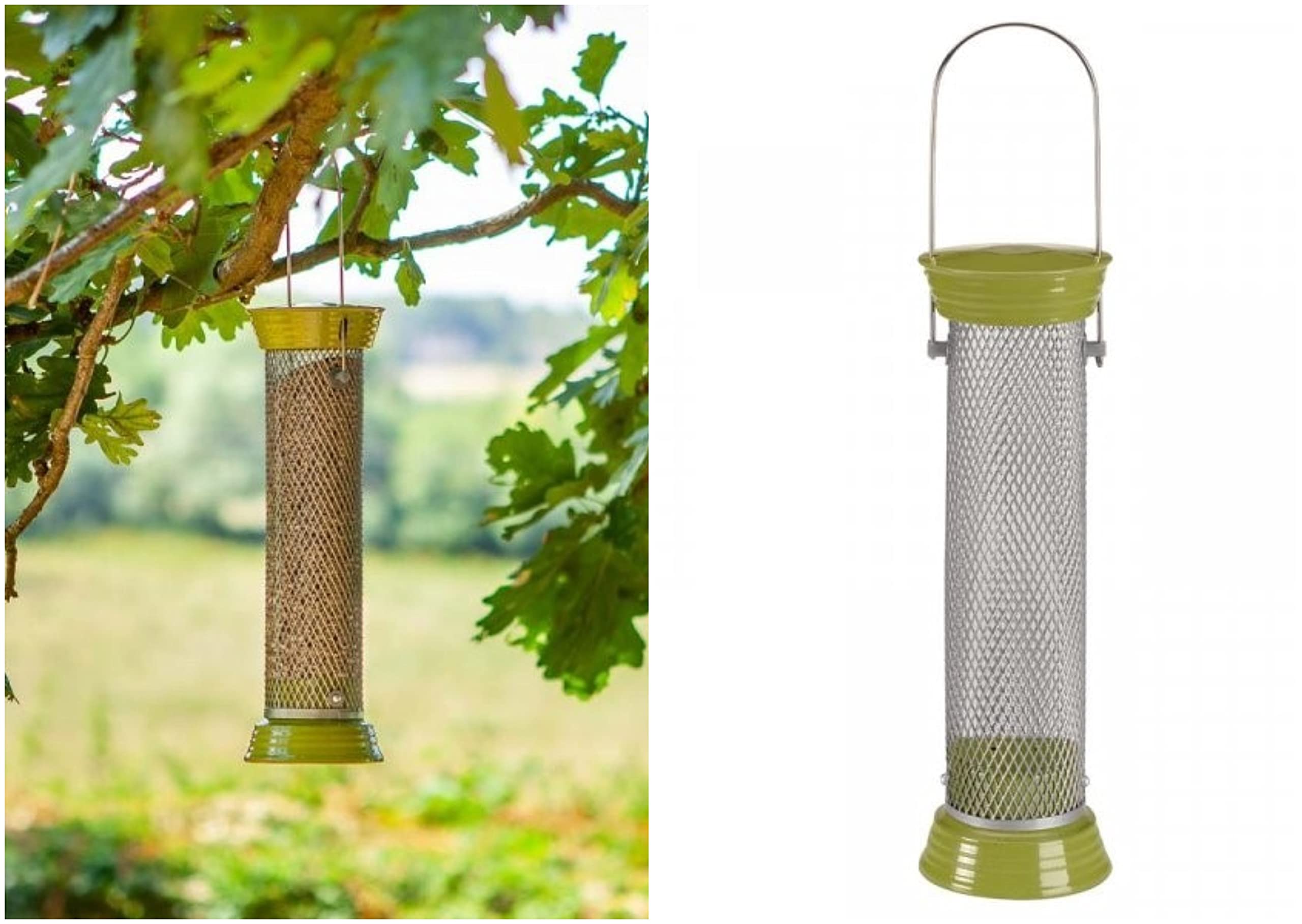 Chapel Wood 30cm Supreme Steel Peanut Feeder