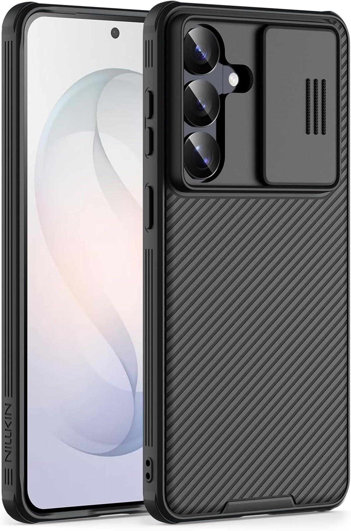 Nilkin® Classic Series Compatible for Samsung S26 Ultra Back Case with Camera Cover, [Camera Lens Protector] [Scratch-Resistant] [360 Full Protection] Shockproof Slim Phone Case - PC+TPU, (S26Ultra) — Amazon image 10