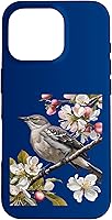 Vista 20 de Arkansas Northern Mockingbird Surrounded by Apple Blossom Case for iPhone 17